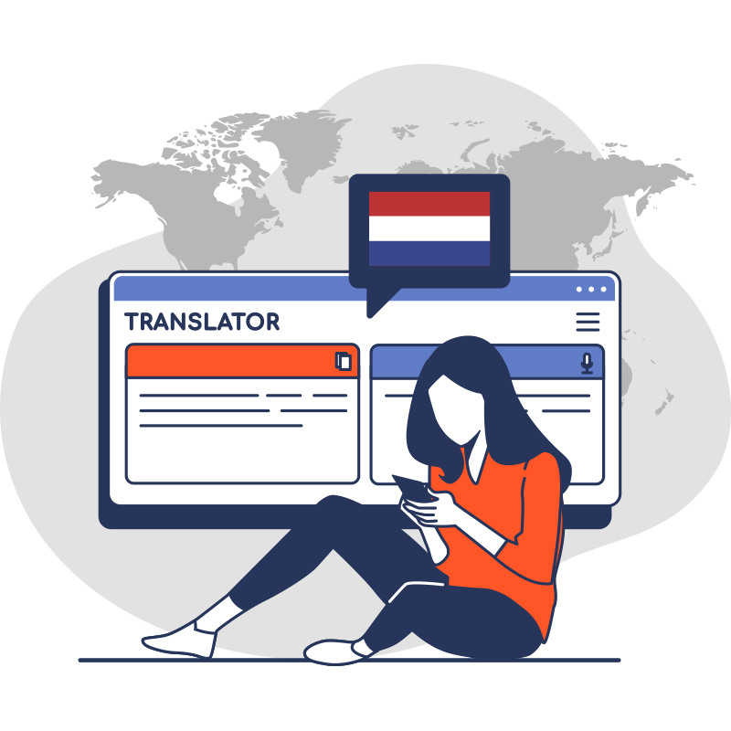 Translation into Dutch for SupportSystem