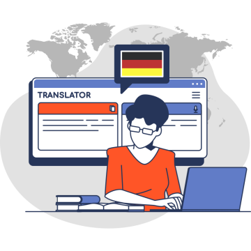 Translation into German for AddressLookup