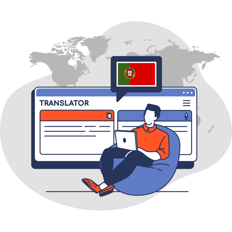 Translation into Portuguese for Communication