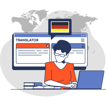 Translation into German for PDF Catalogues