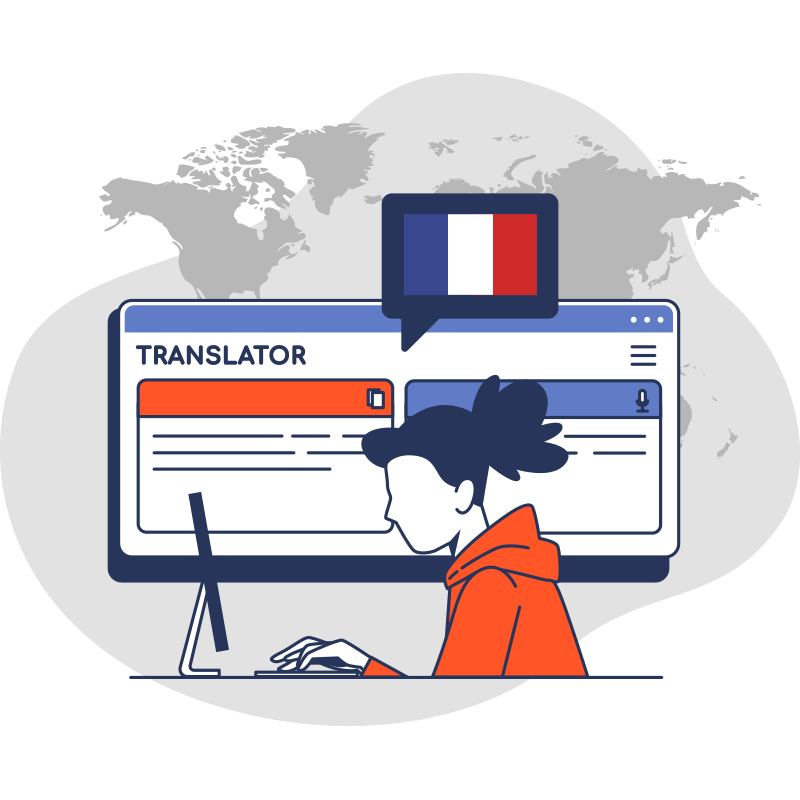 Translation into French for PDF Catalogues