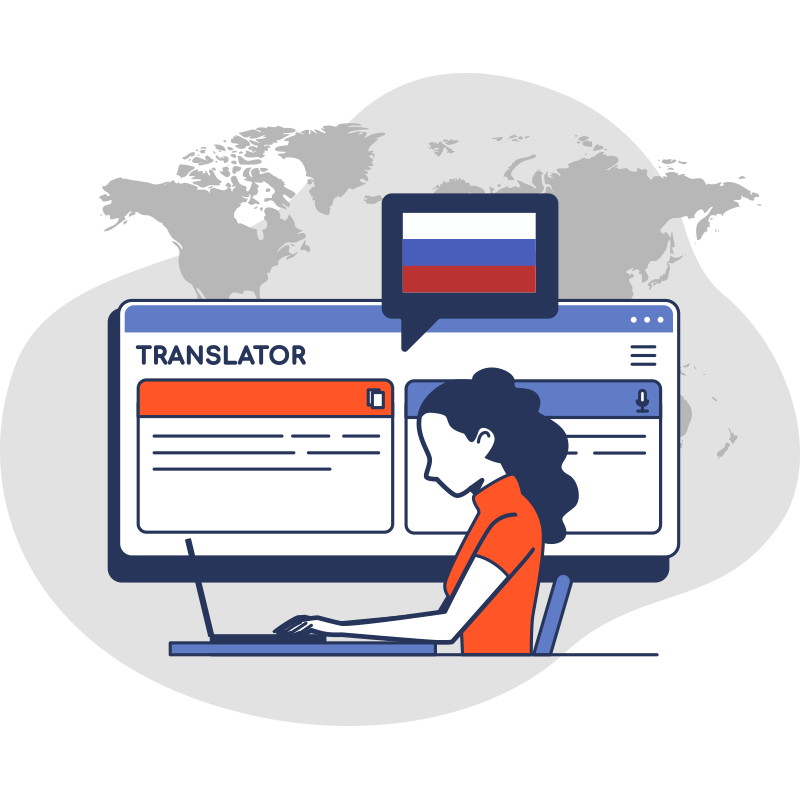 Translation into Russian for PDF Catalogues