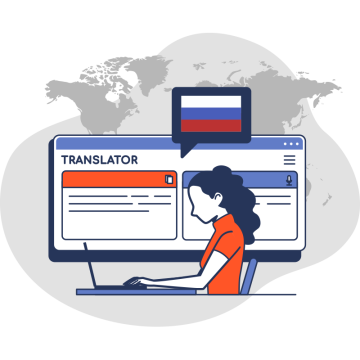 Translation into Russian for PDF Catalogues